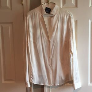 AKRIS silk blouse from Bergdorf Goodman